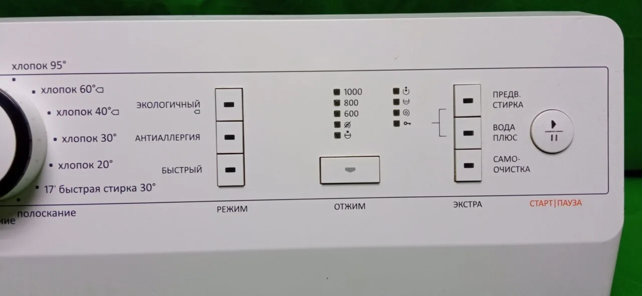 Модуль управления Gorenje W62Z02/S для стиральной машины