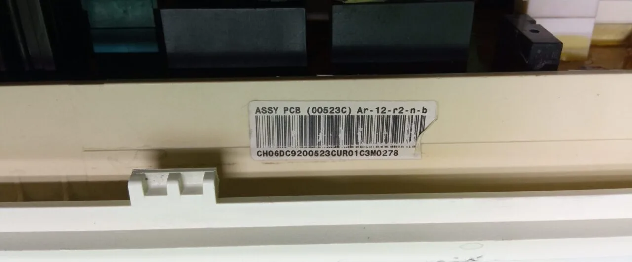 Модуль Samsung WF-M592NMH с деф. желтая панель