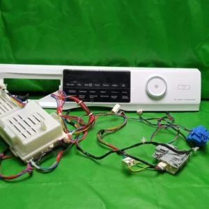 Модуль управления Haier HW60-BP10959A желтая панель для стиральной машины