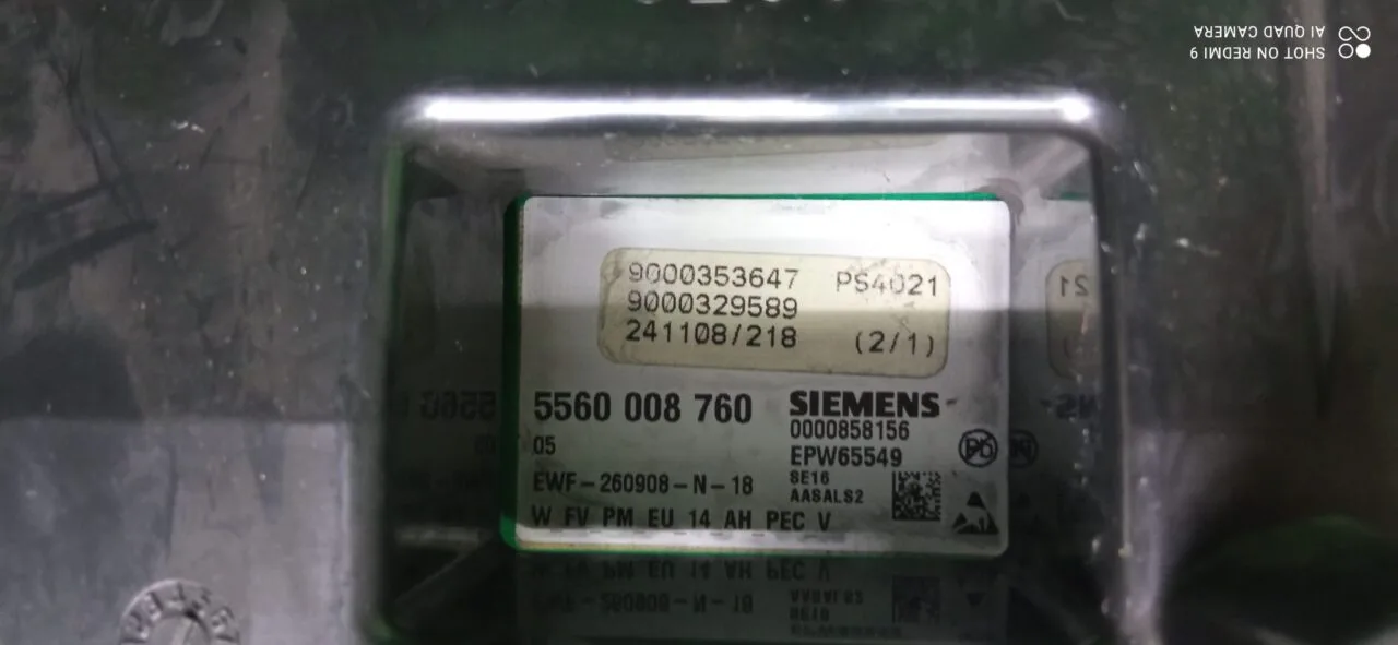 Модуль Siemens X10-45 с дефектом
