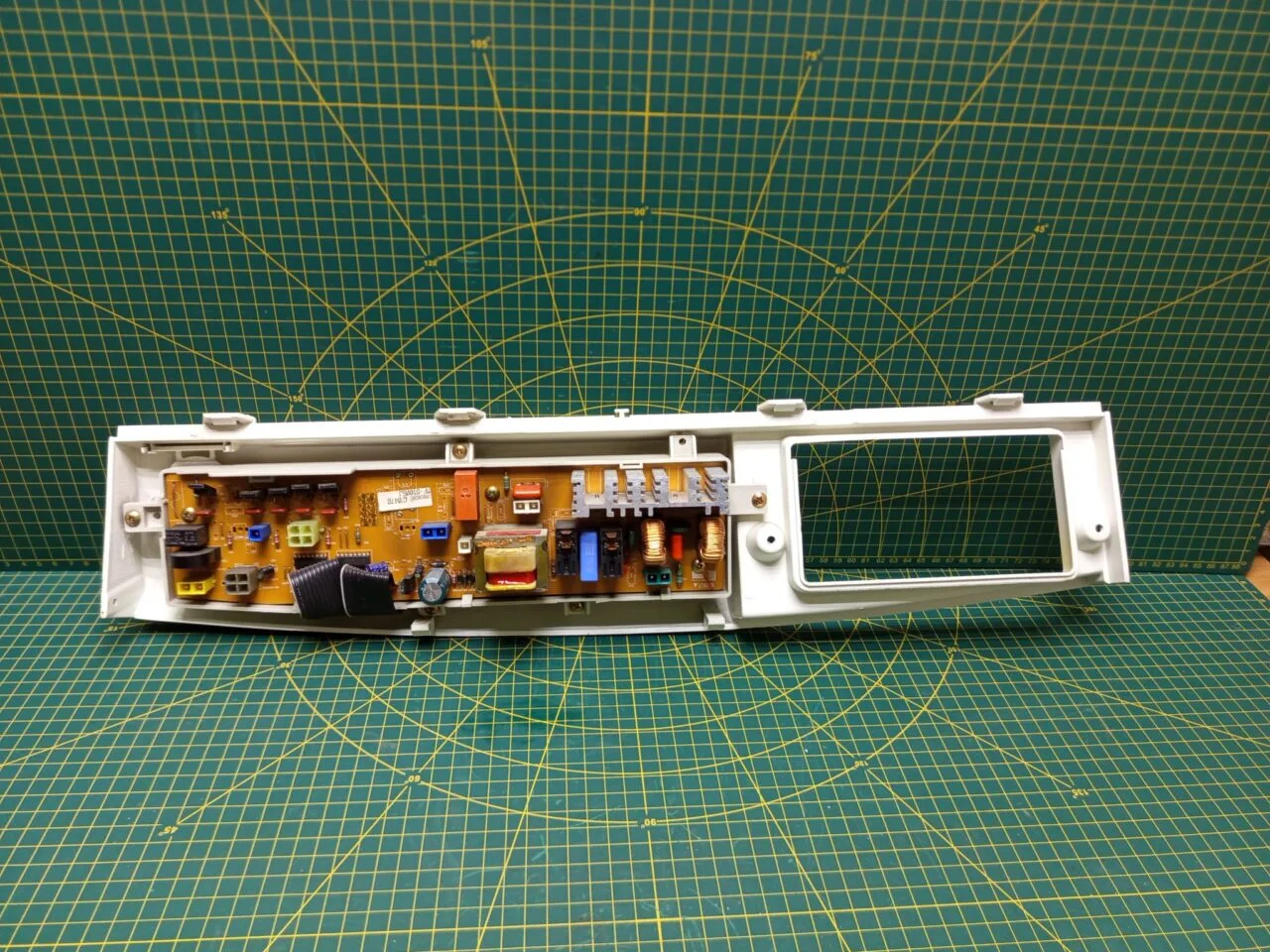 Модуль Samsung S1005J без проводки с дефектом (желтая панель)