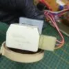 Модуль Samsung F813J желтый пластик