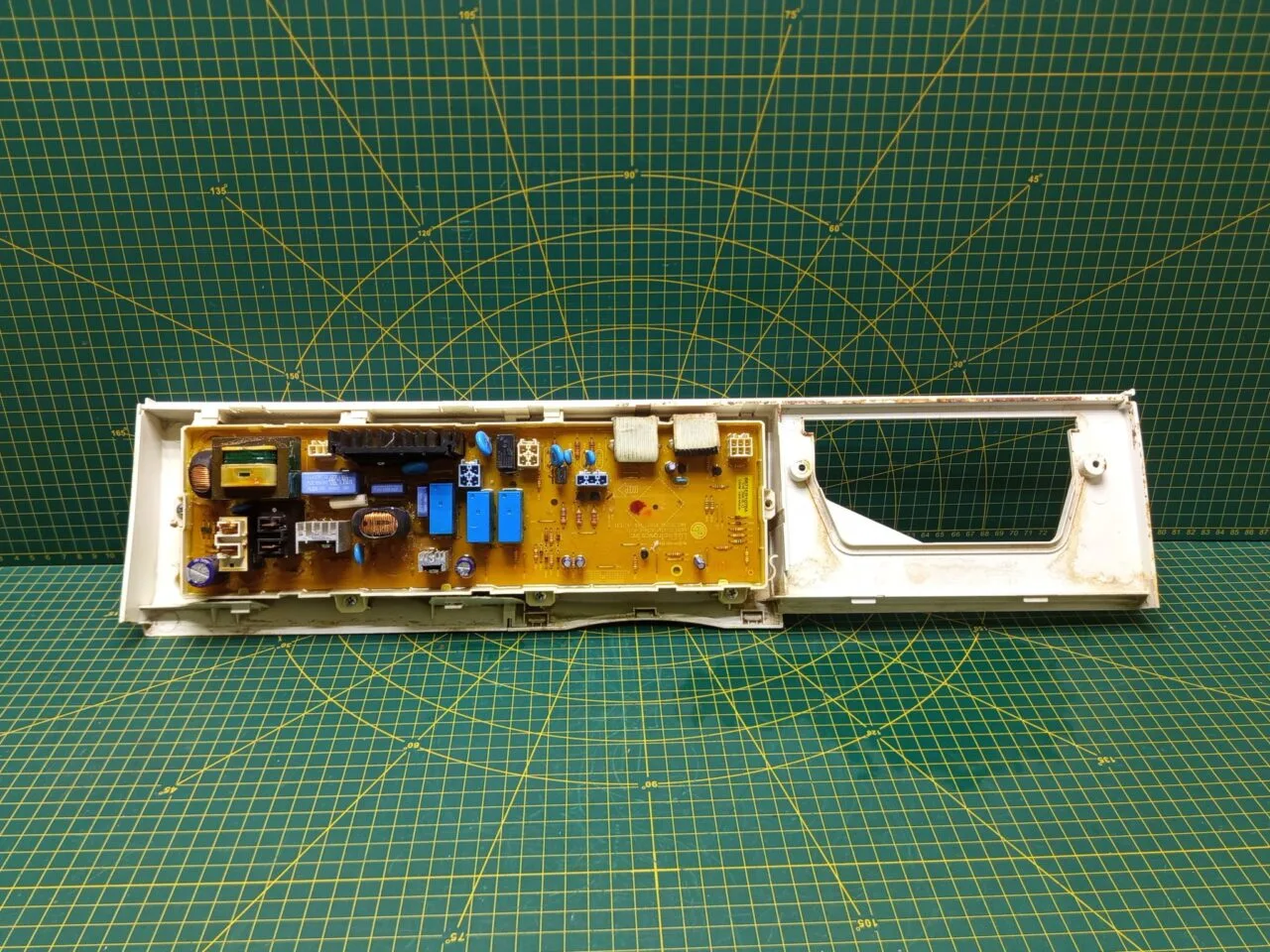 Модуль LG WD-10480N с дефектом (царапины и потертости пластика) без проводки для стиральной машины 