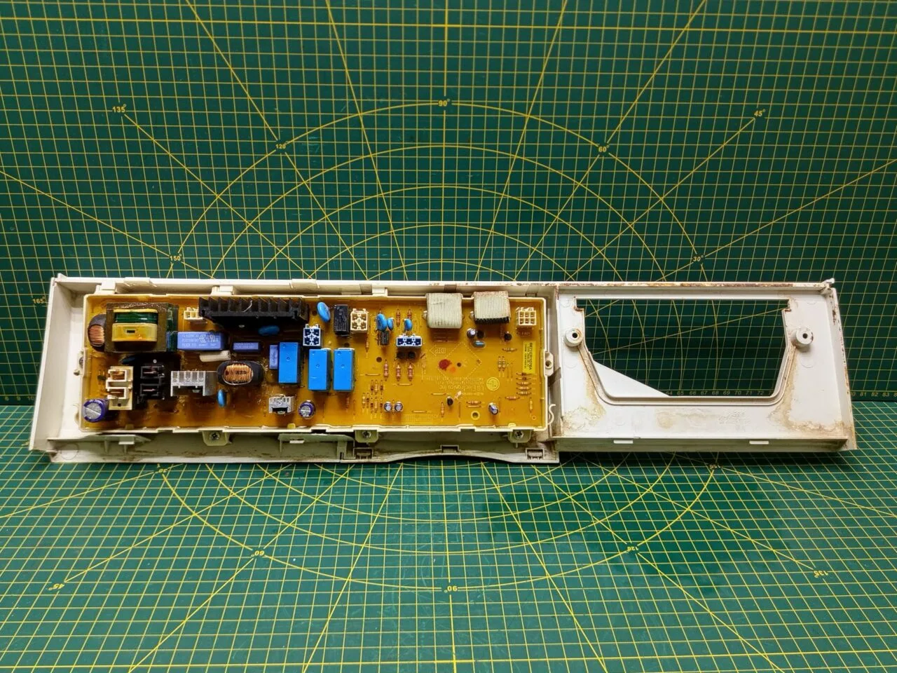 Модуль LG WD-10480N с дефектом (царапины и потертости пластика) без проводки для стиральной машины 