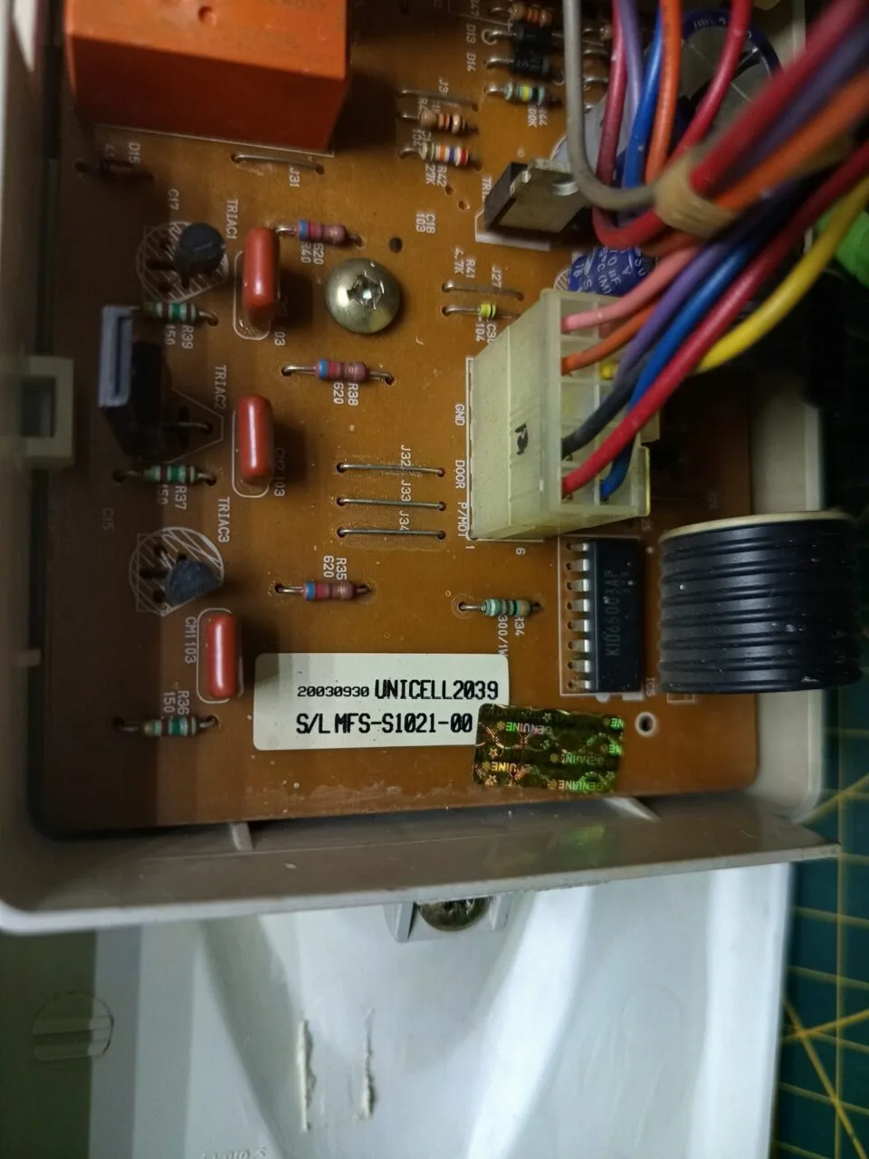 Модуль Samsung S1021 для стиральной машины
