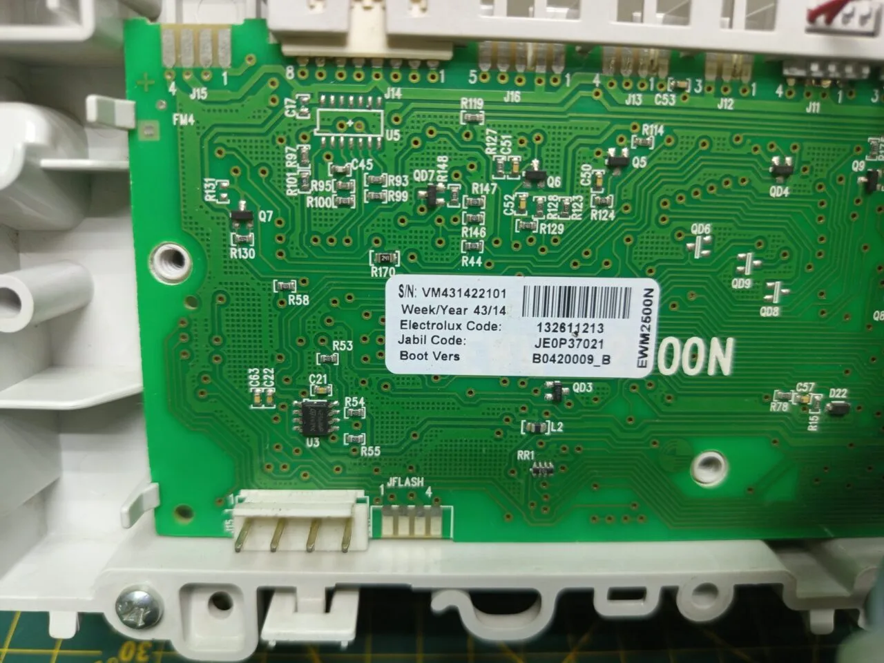 Модуль управления Electrolux EWG14755OW с модулем инвертора