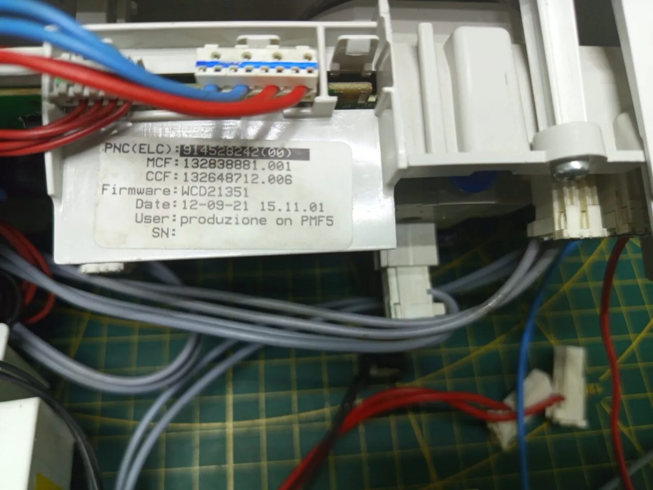 Модуль управления Electrolux EWG14755OW с модулем инвертора