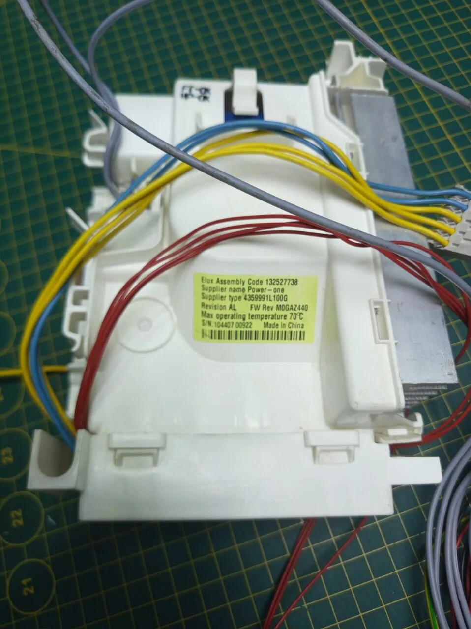 Модуль управления Electrolux EWG14755OW с модулем инвертора