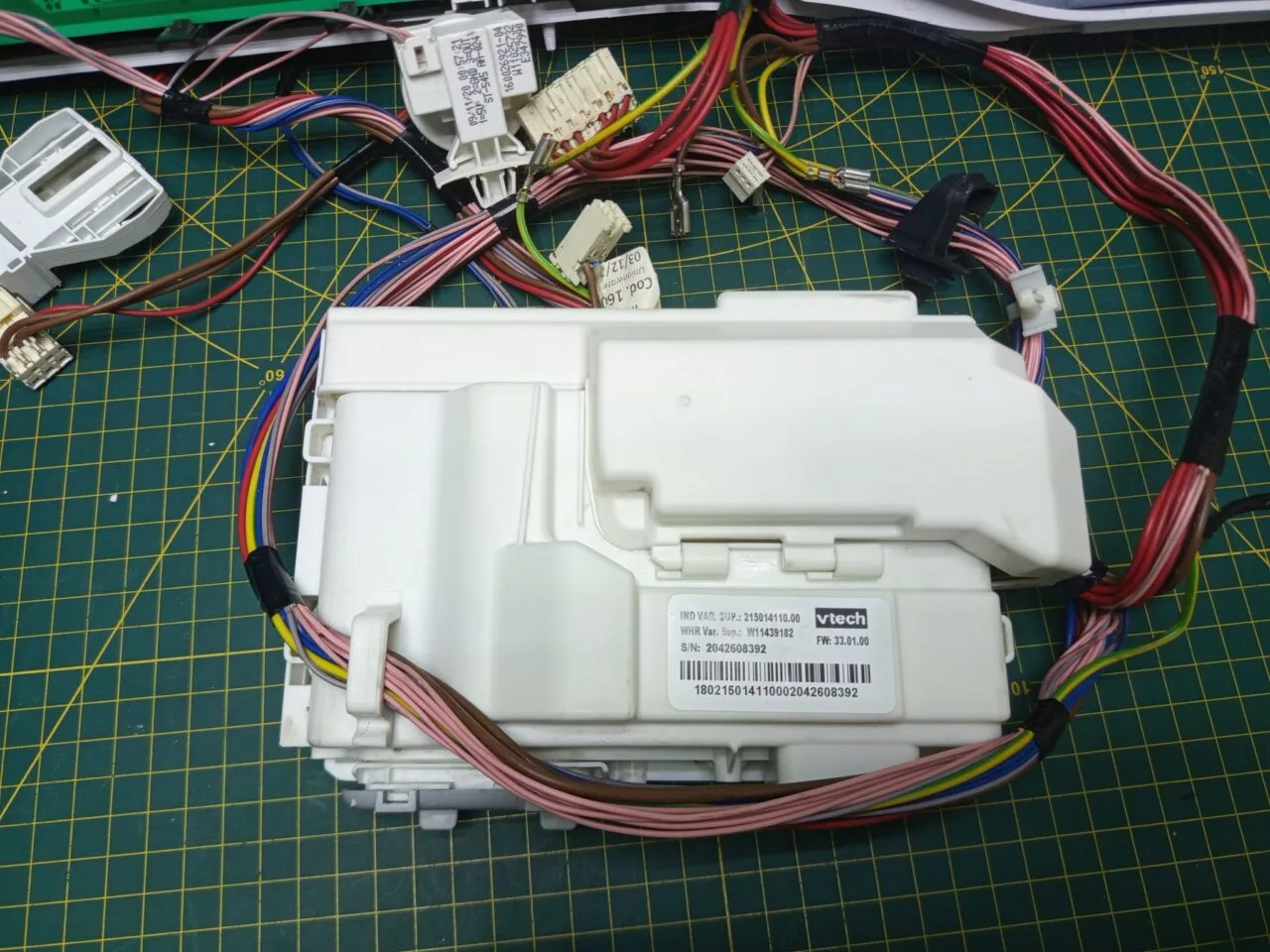 Модуль Ariston WMSG 625 с дефектом (сломаны защелки)
