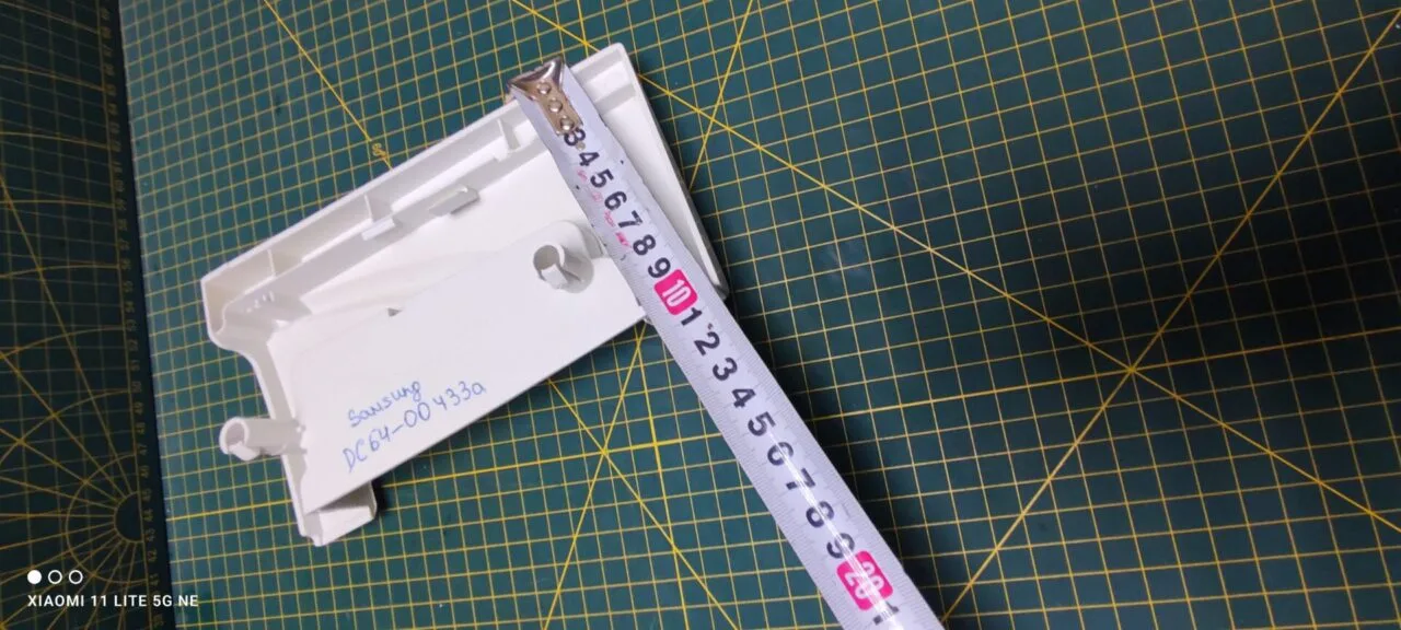Панель порошкоприемника Samsung DC64-00433A