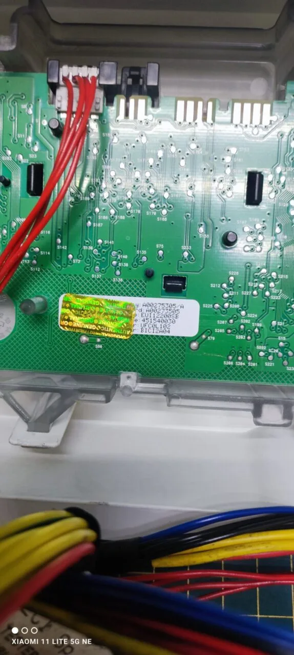 Модуль Electrolux EWT1062TDW для стиральной машины с вертикальной загрузкой