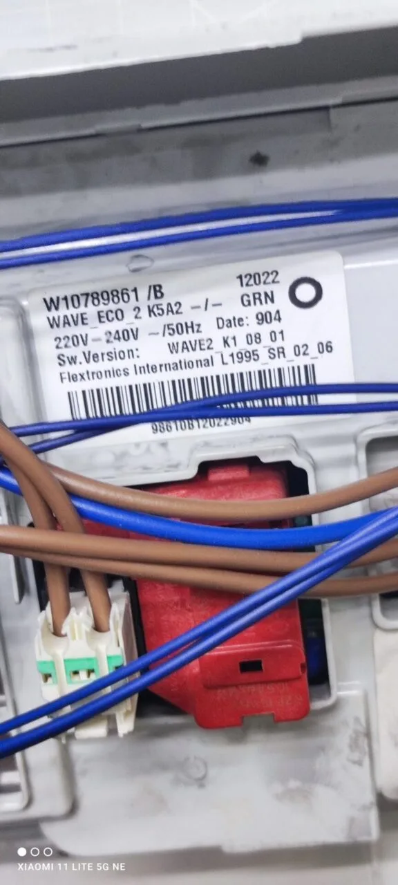 Модуль Whirlpool TDLR60111 для стиральной машины с вертикальной загрузкой