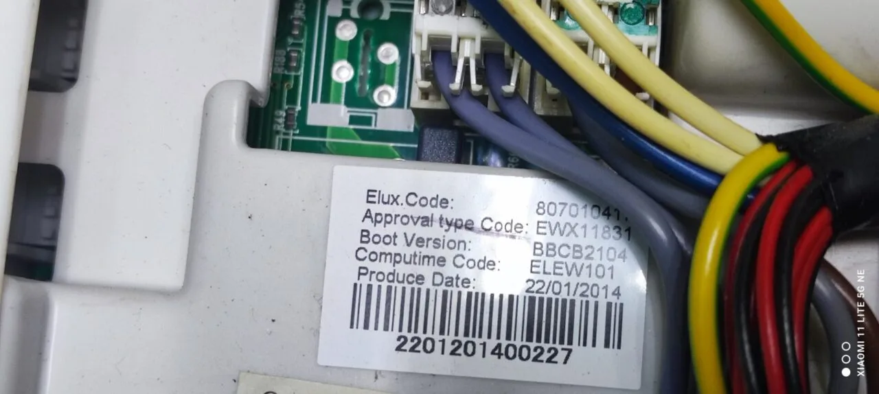 Модуль Electrolux EWT13678VDW для стиральной машины с вертикальной загрузкой