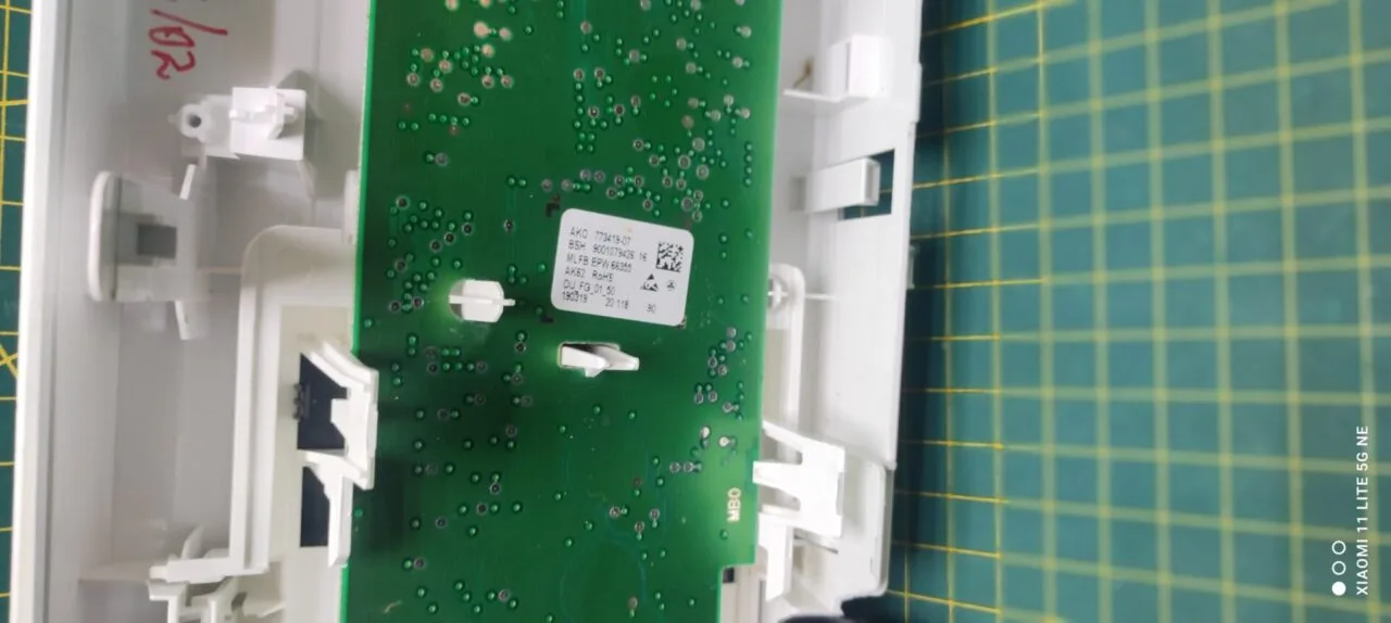 Панель управления Bosch WLL 24360OE/02 для стиральной машины