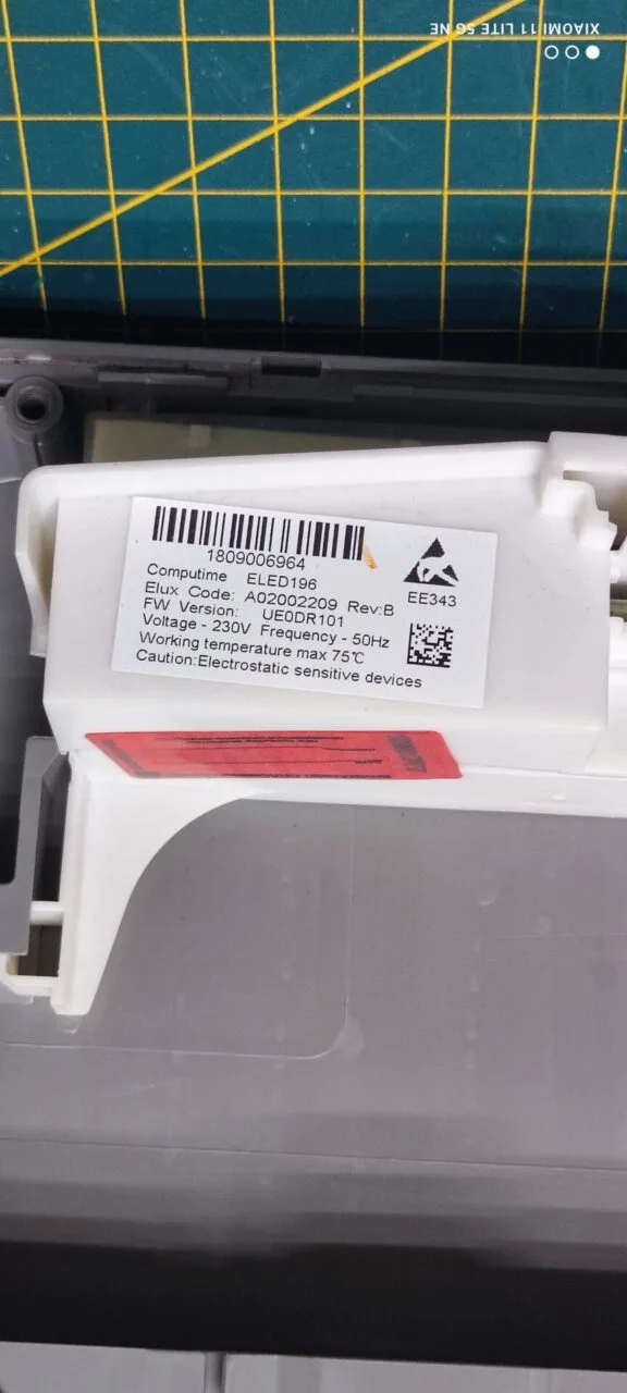 Панель управления Electrolux ESL95360LA для посудомоечной машины