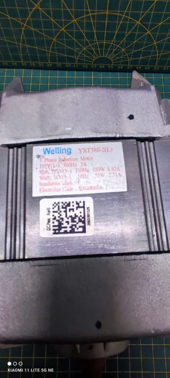 Двигатель Electrolux Welling 808200601 - 3 контакта инверт.