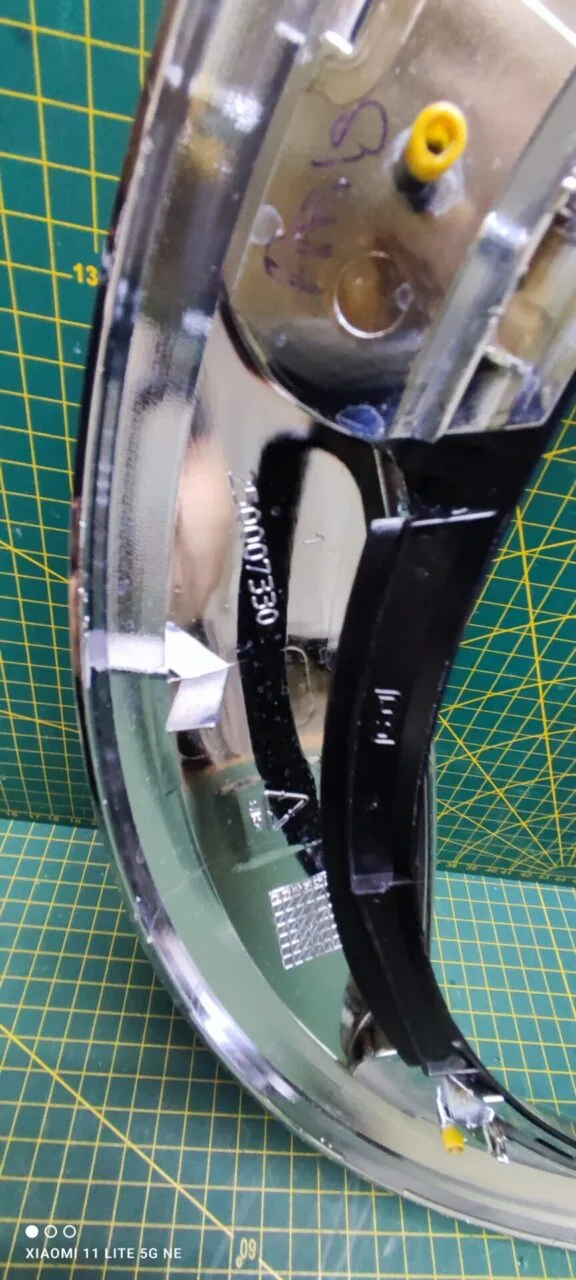 Обрамление внешнее Ariston 250007330 хром.