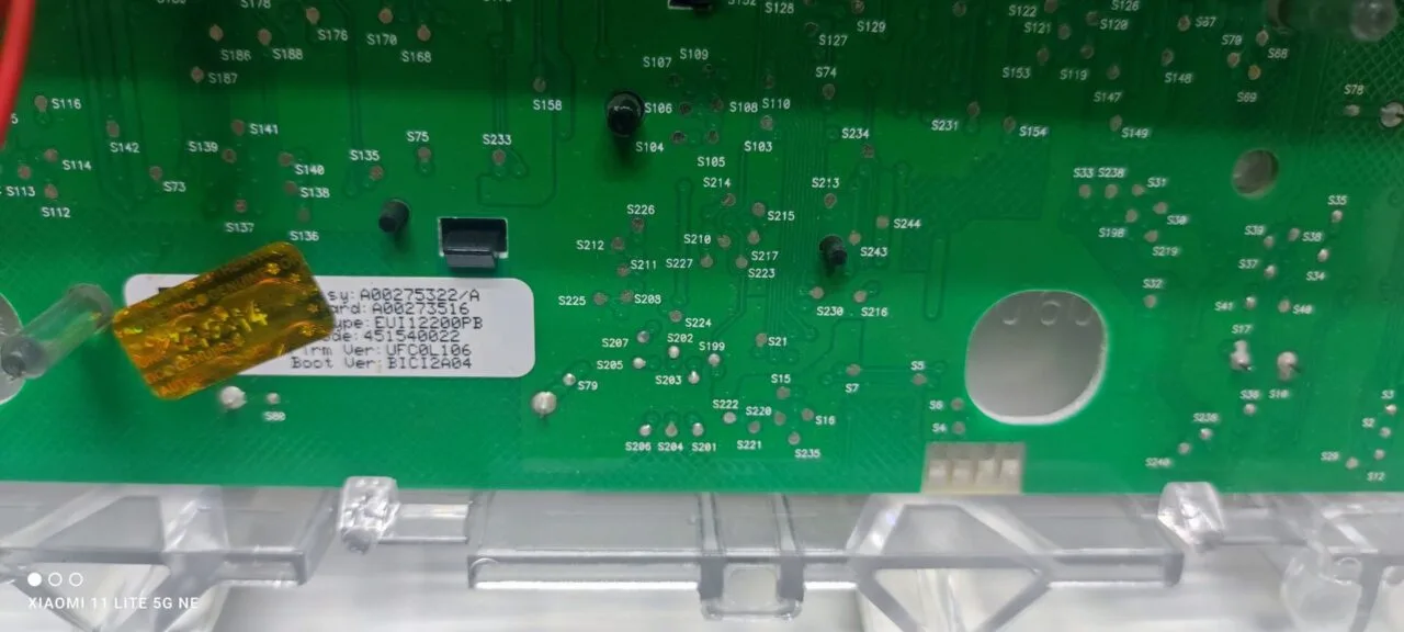 Модуль Electrolux EWT1264ILW вертикальн.загрузка