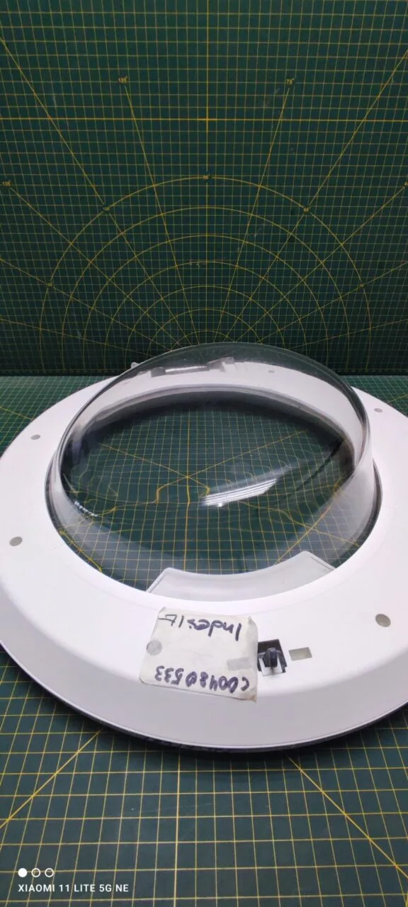 Люк Indesit C00480533 белый средний 48см