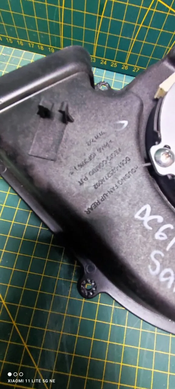 Мотор сушки с крыльчаткой Samsung DC61-02527a002