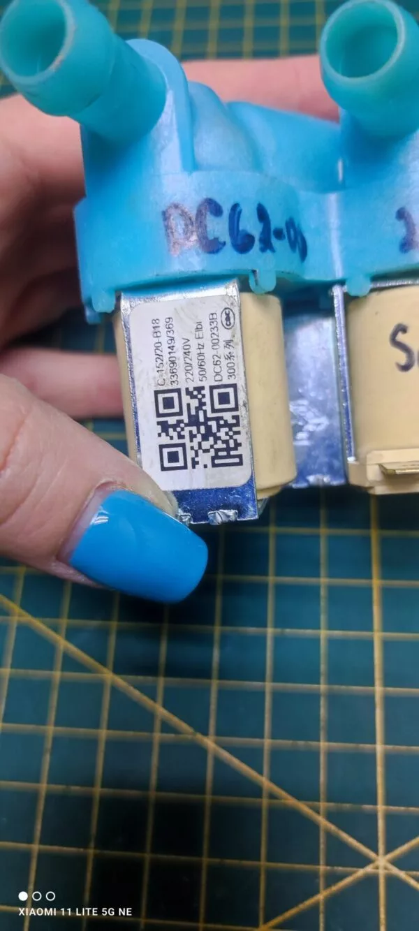 Тройной клапан Samsung DC62-00233b контакты