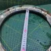 Внешнее обрамление Samsung DC63-01095a хром.