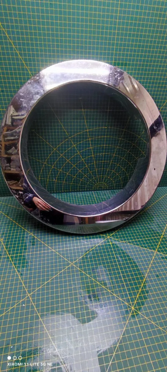 Внешнее обрамление Samsung DC63-00932a хром.