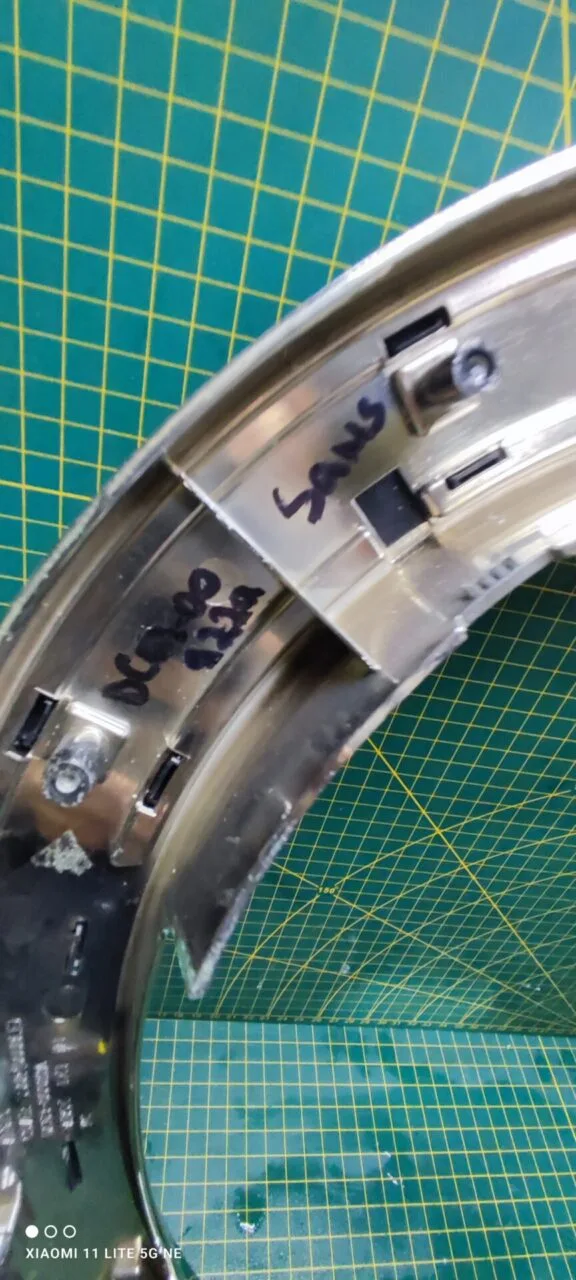 Внешнее обрамление Samsung DC63-00922a черн.