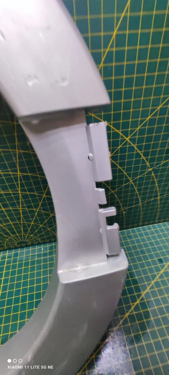 Внешнее обрамление Electrolux 13242934 сер.