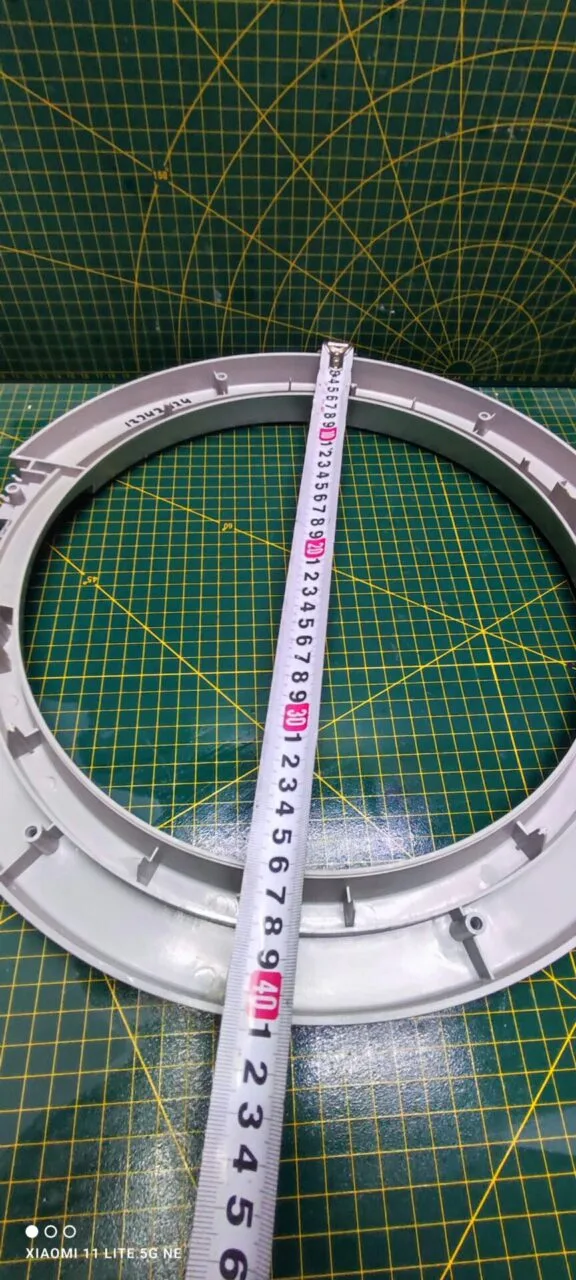 Внешнее обрамление Electrolux 13242934 сер.