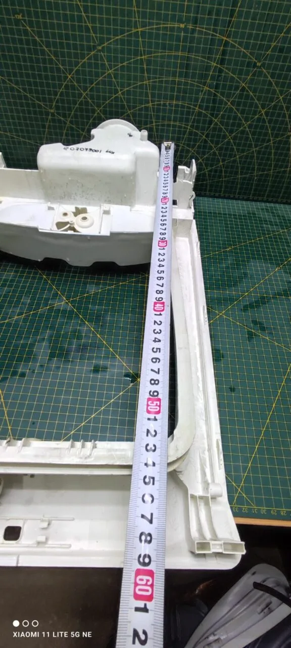 Рама люка Electrolux 807079001 c вертикальной загрузкой