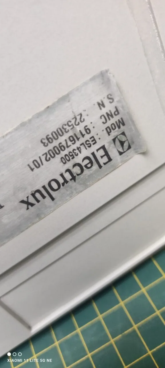 Панель с модулем Electrolux ESL 43500 для пмм