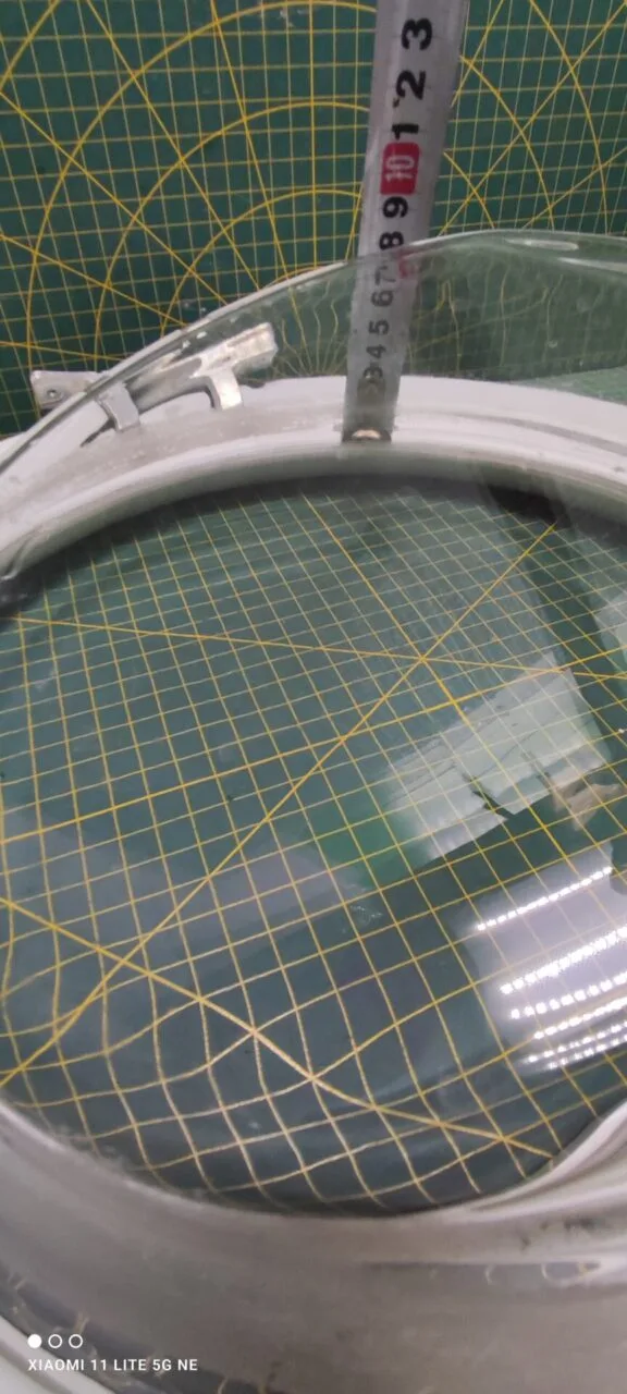 Люк Whirlpool WRL467091641 с дефектом