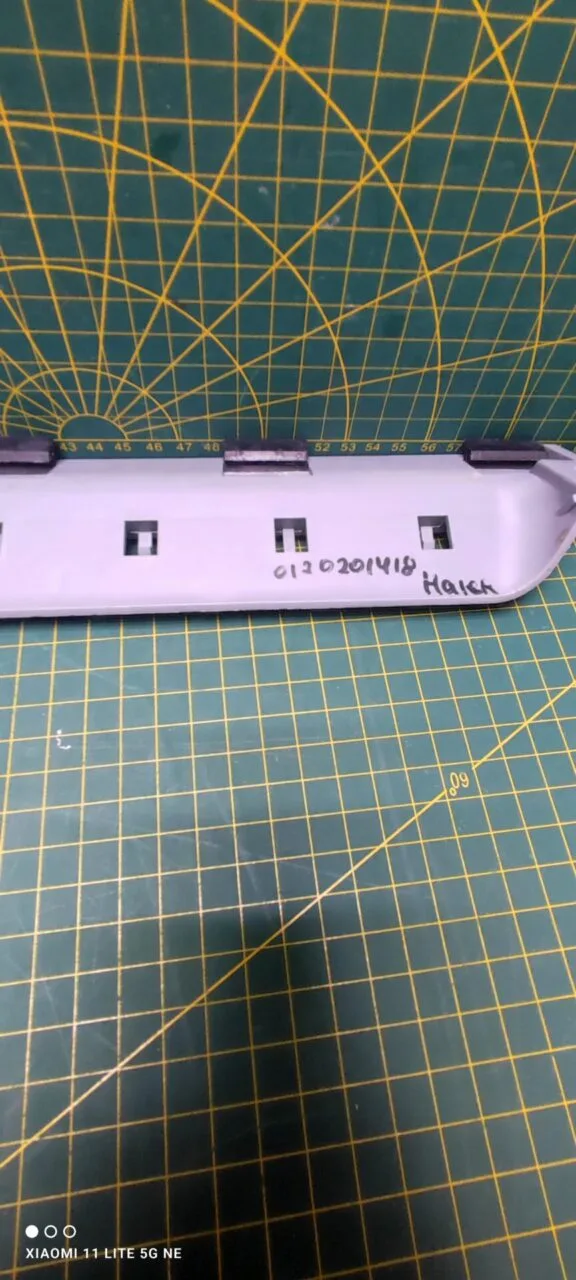 Нижний уплотнитель Haier 0120201418 45см. для пмм