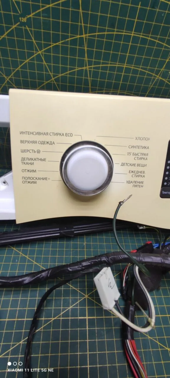 Модуль Samsung WW60H2210EWDLP с дефектом