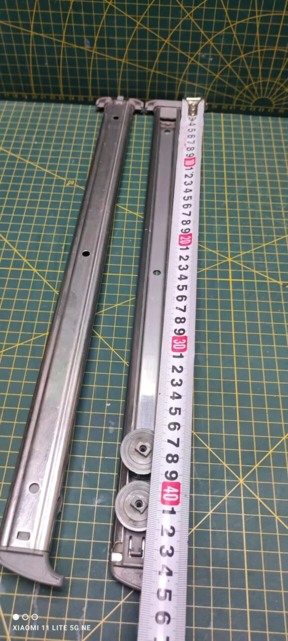 Направляющие верхней корзины Bosch Weissgauff d388297 9004642 для пмм