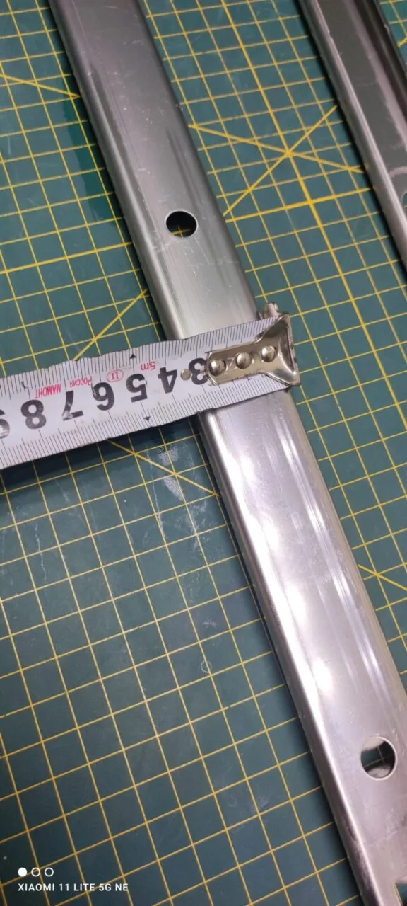 Направляющие верхней корзины Miele 5300084396 для пмм