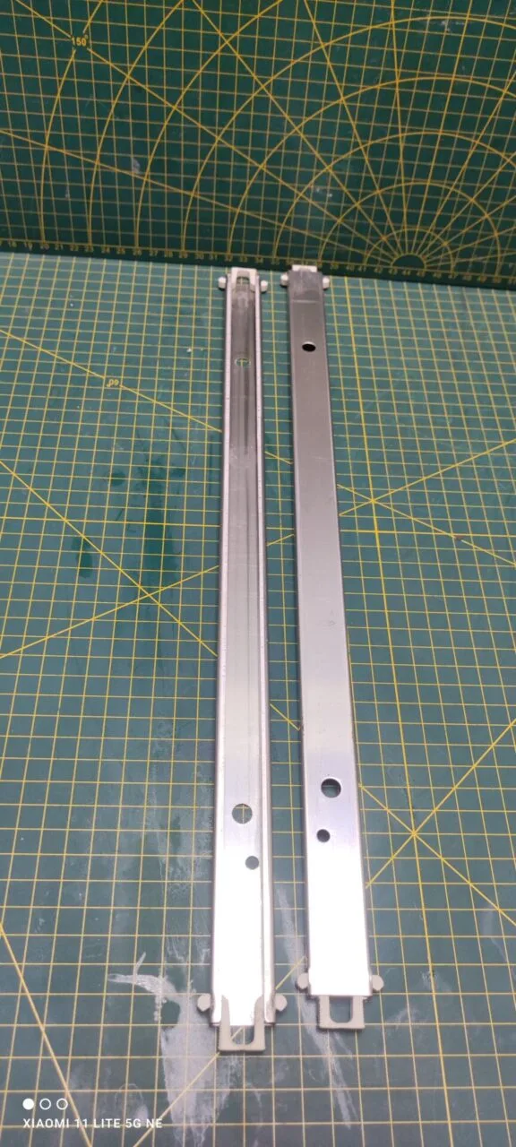 Направляющие приборной корзины Miele 5300084395 для пмм