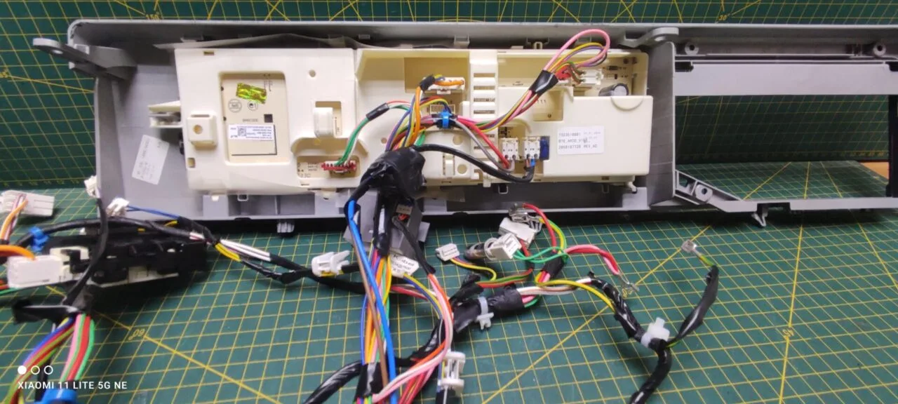Модуль Beko WSPE6H612A без модуля инверт.