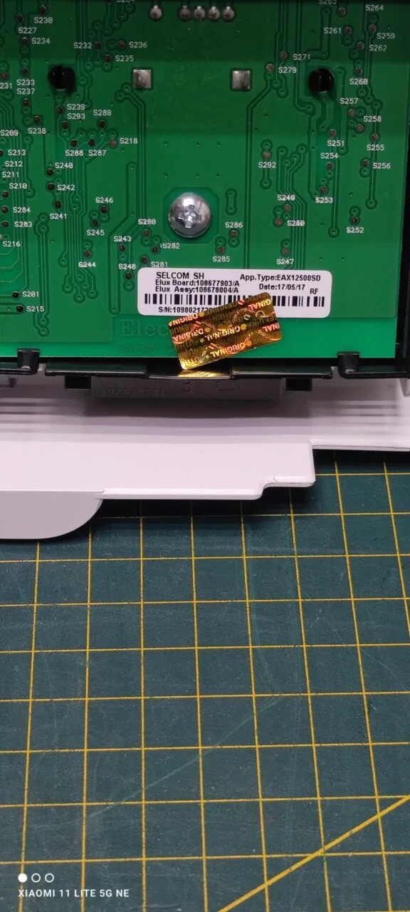 Панель Electrolux EWT 1266 FIW Вертикал.загрузка