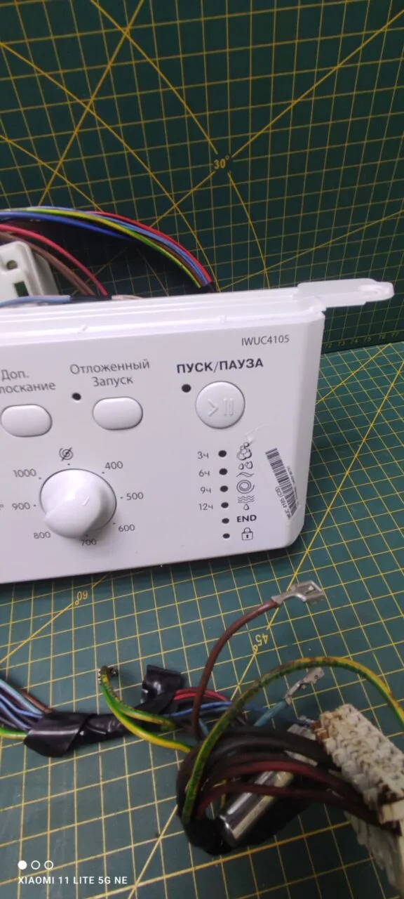 Модуль Indesit IWUC 4105 с дефектом