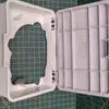Панель сливного фильтра Samsung DC63-00920A тем. серая