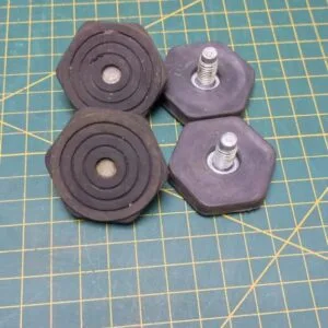 Ножки Indesit C00110512 комплект 4шт. для см