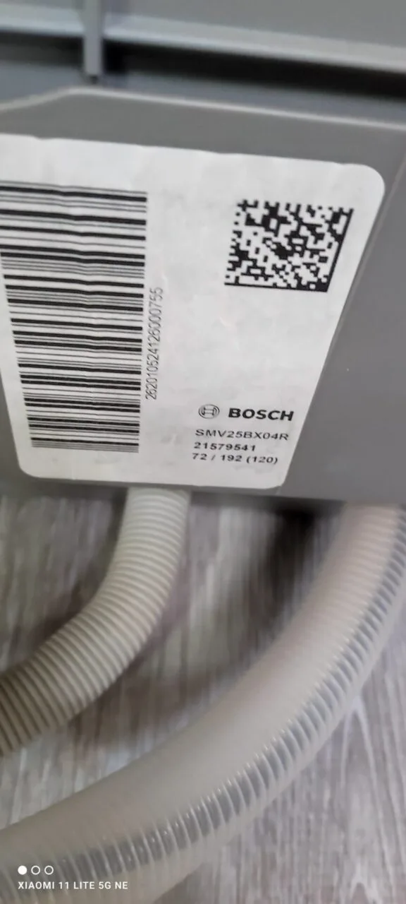 Посудомоечная машина Bosch SMV25BX04R 45см. отдельностоящая Только самовывоз!
