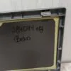Верхняя панель корпуса Beko 284074 черн. к стиральной машине