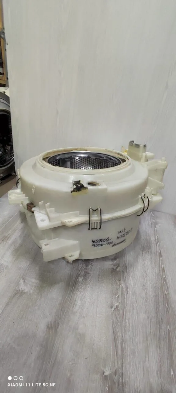 Бак в сборе Samsung DC61-00253a/00365a 203/204 4.5кг. патрубок в бак ТОЛЬКО САМОВЫВОЗ!