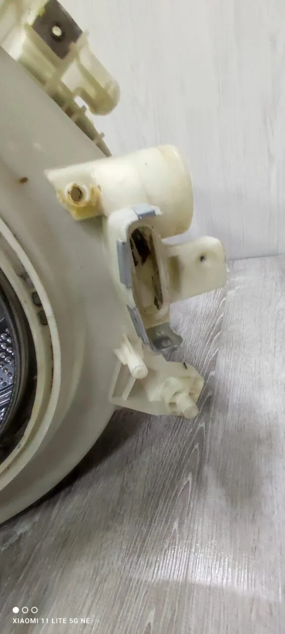 Бак в сборе Samsung DC61-00253a/00365a 203/204 4.5кг. патрубок в бак ТОЛЬКО САМОВЫВОЗ!
