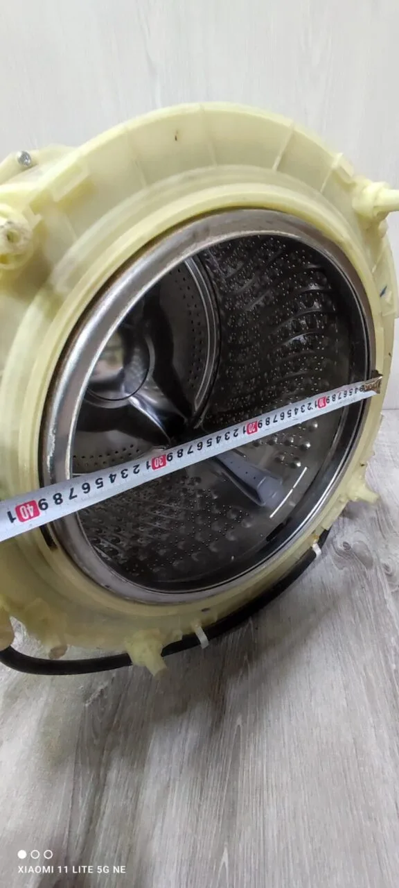 Бак в сборе Samsung DC61-001934a/03827a-eco 205/206 9кг.Без шкива. Только самовывоз!