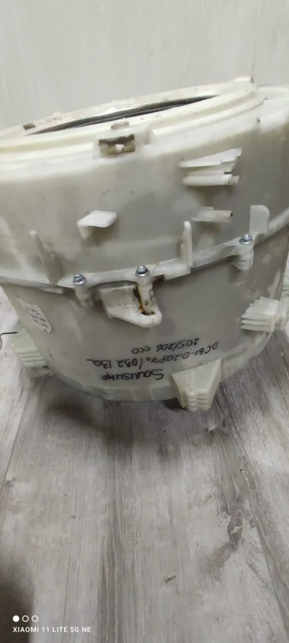 Бак в сборе Samsung DC61-02087a/03213a-eco 205/206 7кг.Только самовывоз!
