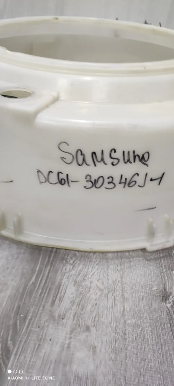Передний полубак Samsung DC61-30346J-1 патрубок в бак